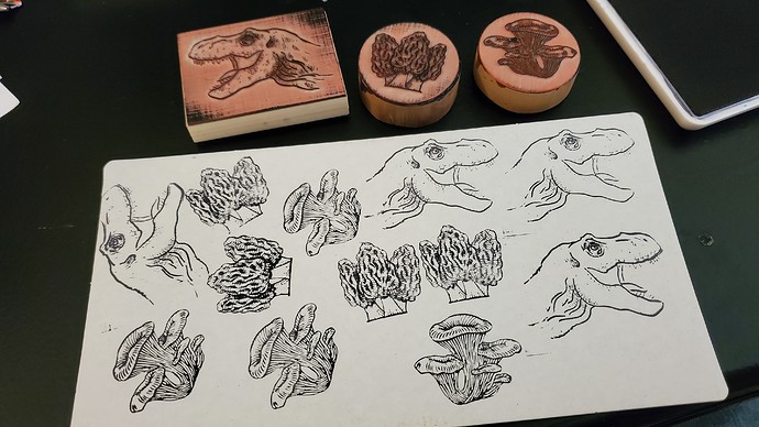 lasered me some stamps